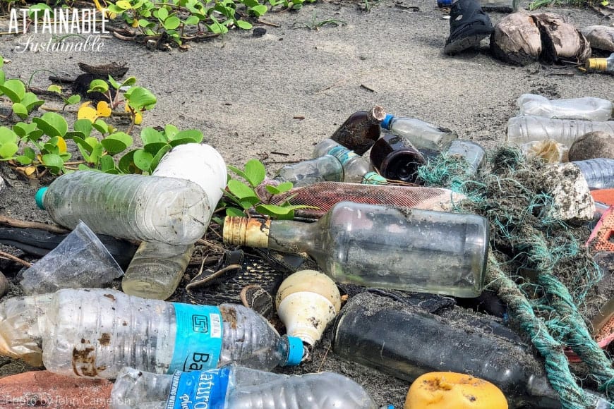 Our zealous use of single-use plastics & related environmental issues are a huge problem. Take a look at the impact, and find out how to make a change. 塑料瓶和海洋垃圾——海滩上的平原地区的环境问题